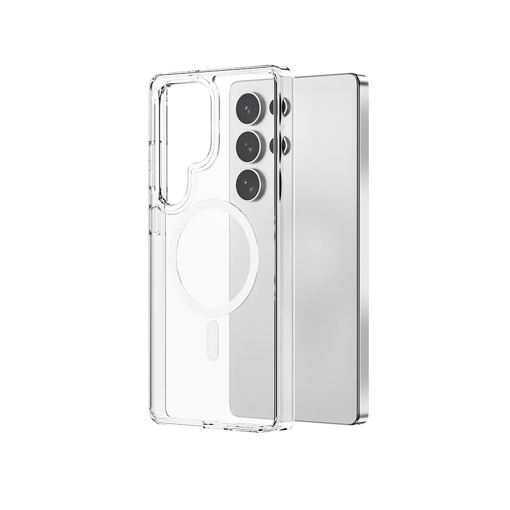 Galaxy S26 Ultra Kılıf Wiwu MCC-101 iShield Pro Serisi M-safe Şarj Özellikli Crystal Sert PC Kapak - Görsel 3