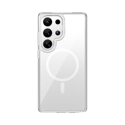 Galaxy S26 Ultra Kılıf Wiwu MCC-101 iShield Pro Serisi M-safe Şarj Özellikli Crystal Sert PC Kapak - Görsel 4
