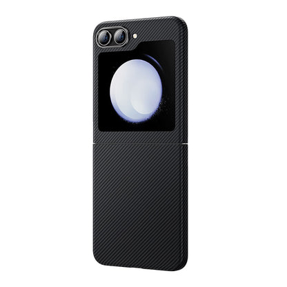 Galaxy Z Flip 5 Kılıf Karbon Fiber Benks Essential ArmorAir 600D Kevlar Kapak - Görsel 2