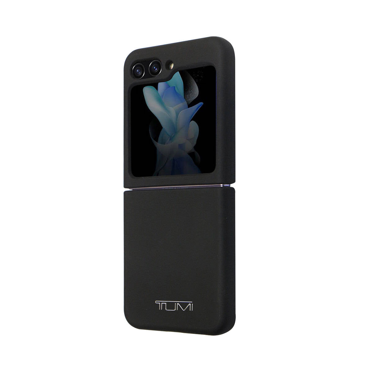 Galaxy Z Flip 5 Kılıf TUMI Liquid Silikon Metal Logo Dizayn Orjinal Lisanslı Kapak - Görsel 2