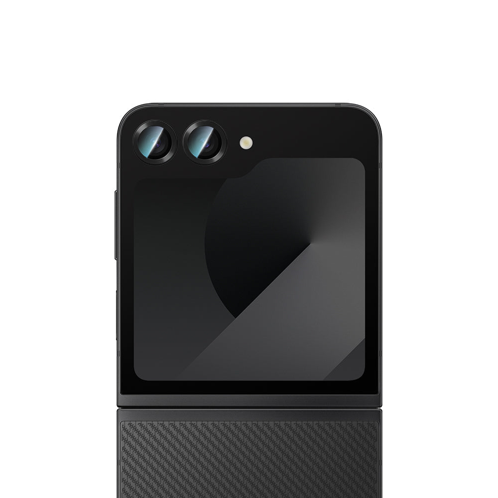 Galaxy Z Flip 6 CaseWorld Alloy Serisi Oleofobik Anti Reflective Kamera Lens Koruyucu - Görsel 2