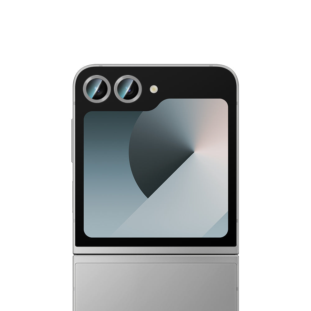 Galaxy Z Flip 6 CaseWorld Alloy Serisi Oleofobik Anti Reflective Kamera Lens Koruyucu - Görsel 3