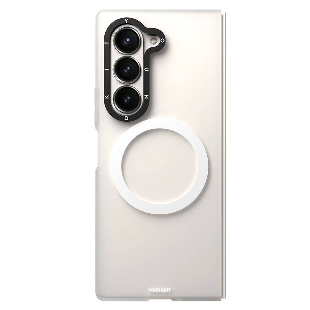 Galaxy Z Fold 6 Kılıf M-safe Şarj Özellikli Youngkit Hidden Sand Serisi Kapak - Görsel 2