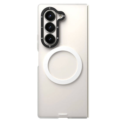 Galaxy Z Fold 6 Kılıf M-safe Şarj Özellikli Youngkit Hidden Sand Serisi Kapak - Görsel 2
