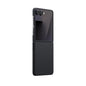 Galaxy Z Flip 7 Kılıf M-safe Şarj Özellikli 600D Aramid Fiber Pitaka Ultra-Slim Classic Serisi Black-Grey Twill Kapak