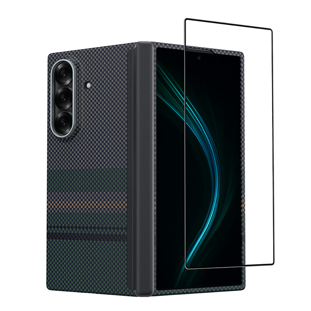 Galaxy Z Fold 7 Benks ArmorAir Aurora Grand Combo Üçlü Aksesuar Seti (Ön Arka Kevlar Kapak + Ekran Koruyucu) - Görsel 2