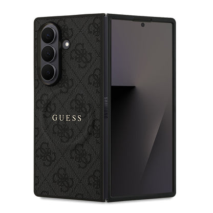 Galaxy Z Fold 7 Kılıf Guess Orjinal Lisanslı M-safe Şarj Özellikli 4G Desen Yazı Logolu Kapak - Görsel 3