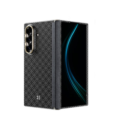 Galaxy Z Fold 7 Kılıf M-Safe Şarj Özellikli Benks ArmorAir ArmorGrid Serisi Kevlar Kapak - Görsel 2