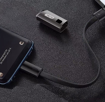 Go-Des GD-UC683 Type-C to Type-C Hızlı Şarj Özellikli Anahtarlık Data ve Şarj Kablosu 60W
