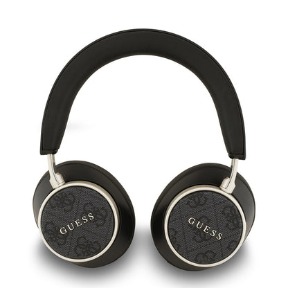 Guess Orjinal Lisanslı Ayarlanabilir 4G Desenli Metal Klasik Logolu Kulak Üstü Bluetooth Kulaklık