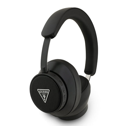 Guess Orjinal Lisanslı ENC Üçgen Logolu Saffiano Kulak Üstü Bluetooth Kulaklık