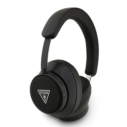 Guess Orjinal Lisanslı ENC Üçgen Logolu Saffiano Kulak Üstü Bluetooth Kulaklık