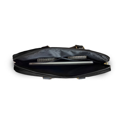 Guess Orjinal Lisanslı Naylon Kumaş Metal Üçgen Logolu Omuz Askılı 15-16 inç Laptop Çantası
