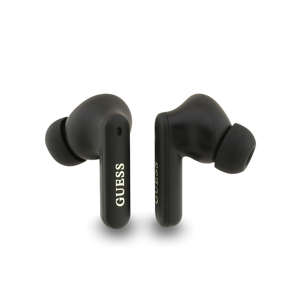 Guess Orjinal Lisanslı PU 4G Desenli Klasik Metal Yazı Logolu TWS Kulak İçi Bluetooth Kulaklık
