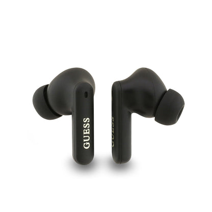 Guess Orjinal Lisanslı PU 4G Desenli Klasik Metal Yazı Logolu TWS Kulak İçi Bluetooth Kulaklık
