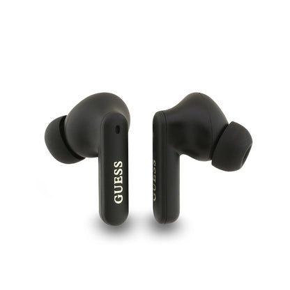 Guess Orjinal Lisanslı PU 4G Desenli Klasik Metal Yazı Logolu TWS Kulak İçi Bluetooth Kulaklık