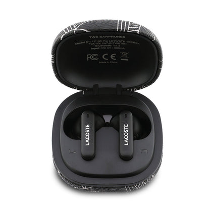 Lacoste Orjinal Lisanslı ANC/ENC Monogram Desenli TWS Kulak İçi Bluetooth Kulaklık v5.4