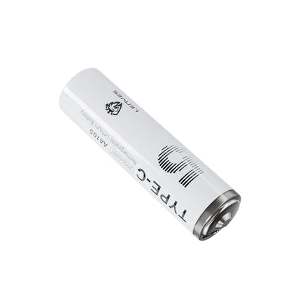 Lenyes AA105 Type-C Şarj Portlu Şarj Edilebilir AA Lityum-ion Pil 2800mWh 1.5V 2 Adet