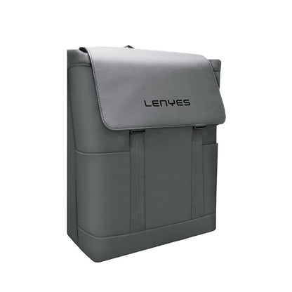 Lenyes LB567 Dreamer Backpack Plus Serisi Su Geçirmez Deri Tasarımlı Omuz Askılı Sırt Çantası