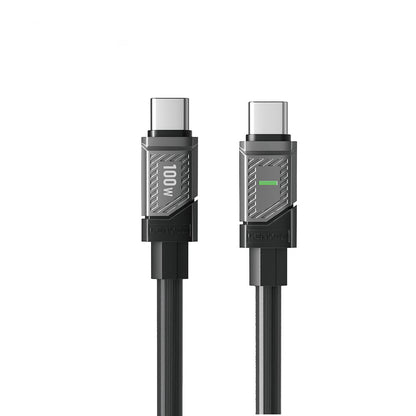 Lenyes LC506 Type-C to Type-C PD 100W Hızlı Şarj Özellikli Data ve Şarj Kablosu 1M