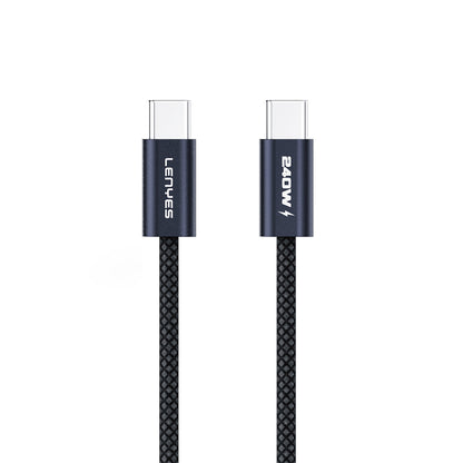 Lenyes LC522 Type-C to Type-C Hızlı Şarj Özellikli Data ve Şarj Kablosu 240W 1.2M