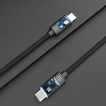Lenyes LC532 Type-C to Type-C Hızlı Şarj Özellikli Data ve Şarj Kablosu 60W 1M