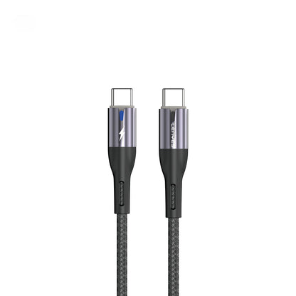 Lenyes LC535 Type-C to Type-C Hızlı Şarj Özellikli Data ve Şarj Kablosu 60W 1M