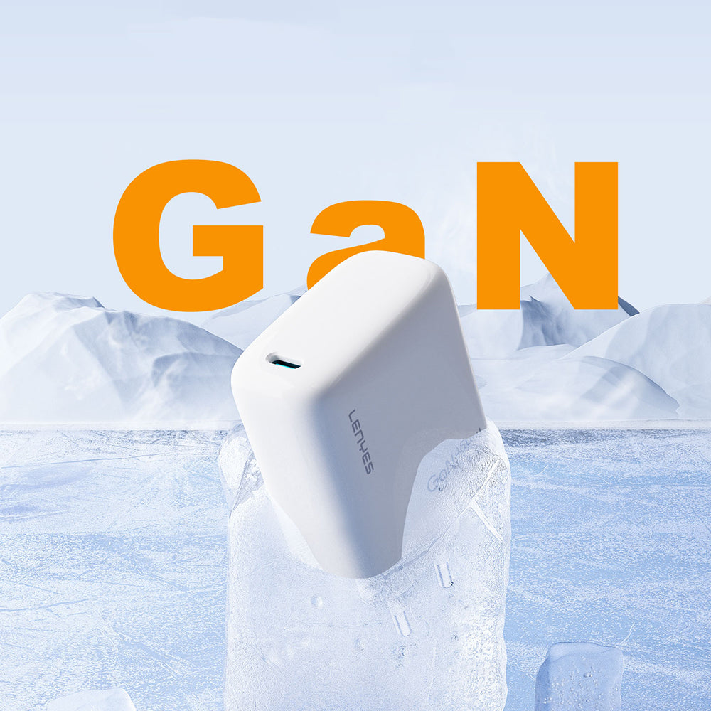 Lenyes LCH93 Type-C ve USB GaN Teknolojili PD Hızlı Şarj Özellikli Şarj Başlığı 30W