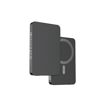 Lenyes P32 M-safe Şarj Özellikli Aramid Fiber Powerbank 15W 5000mAh