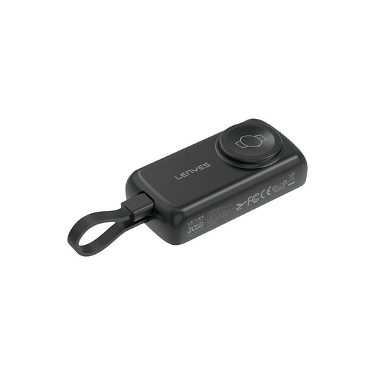 Lenyes PX0001D Akıllı Saat Kablosuz Şarj Özellikli Taşınabilir Type-C Kablolu Powerbank 2000mAh 2W