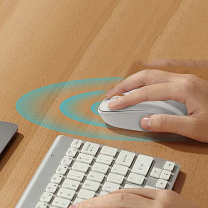 Lenyes WS101 Sessiz Buton Tasarımlı Ergonomik 2.4G Kablosuz Mouse 1600 DPI