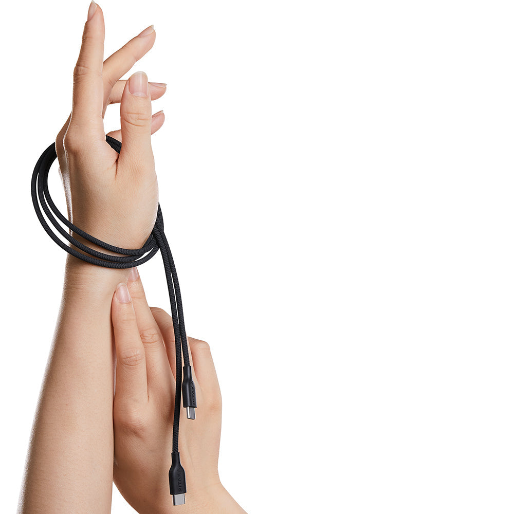 Pitaka Flex Braided Örgülü Tasarımlı Type-C to Type-C PD Data ve Şarj Kablosu 60W 1.2M