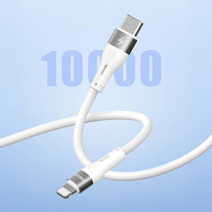 Recci RS11CL Type-C to Lightning PD Hızlı Şarj Özellikli Data ve Şarj Kablosu 20W 1M