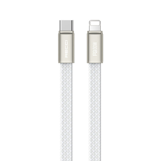 Recci RS55CL Type-C to Lightning PD Hızlı Şarj Özellikli Data ve Şarj Kablosu 30W 1M
