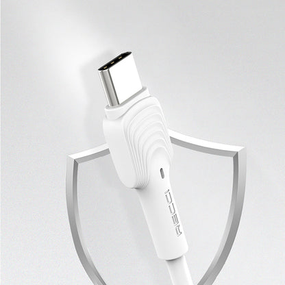 Recci RTC-N26C USB-A to Type-C Hızlı Şarj Özellikli Data ve Şarj Kablosu 1M