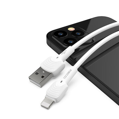 Recci RTC-N26L USB-A to Lightning Hızlı Şarj Özellikli Data ve Şarj Kablosu 1M