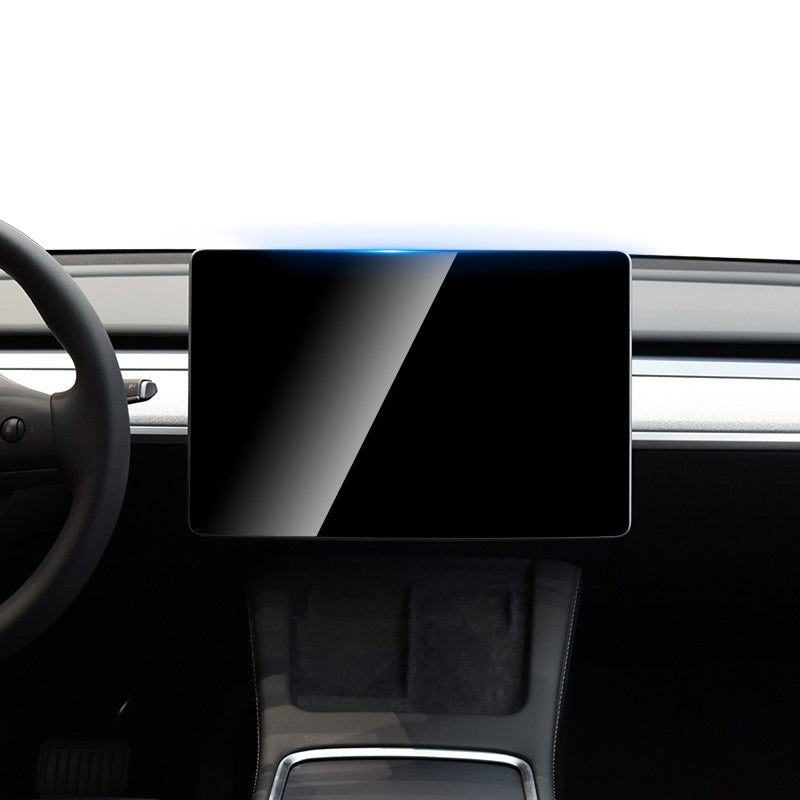 Tesla Model Y CaseWorld Araç Multimedya Uygulama Aparatlı Ekran Koruyucu - Görsel 2
