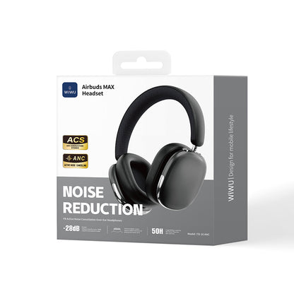 Wiwu Airbuds Max TD-16 ANC Aktif Gürültü Önleyicili Kulak Üstü Bluetooth Kulaklık v6.0