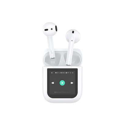 Wiwu Airbuds T24 Dokunmatik LCD Ekranlı TWS Bluetooth Kulaklık v5.4