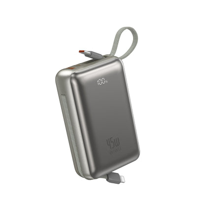 Wiwu AS-182 Galaxy Pro Max Serisi Type-C Lightning Çıkışlı Taşınabilir Powerbank PD 45W 20000mAh