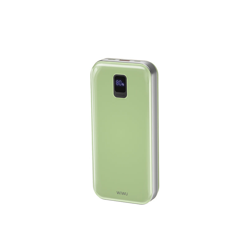 Wiwu JC-16 LED Ekranlı Li-Polimer Aşırı Akım Korumalı Taşınabilir Powerbank PD 20W 10000mAh