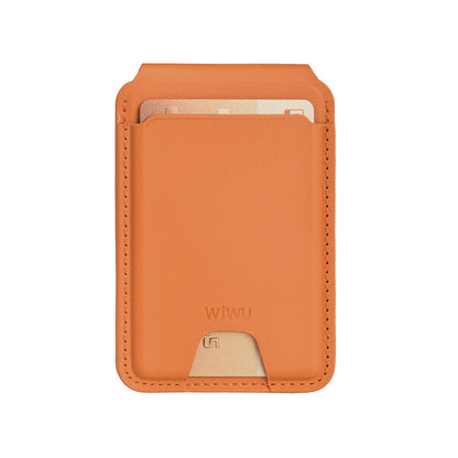 Wiwu MW-005 Magnetik Standlı Kartlık Qi Kablosuz Şarj Uyumlu FindMy Özellikli Mag Wallet