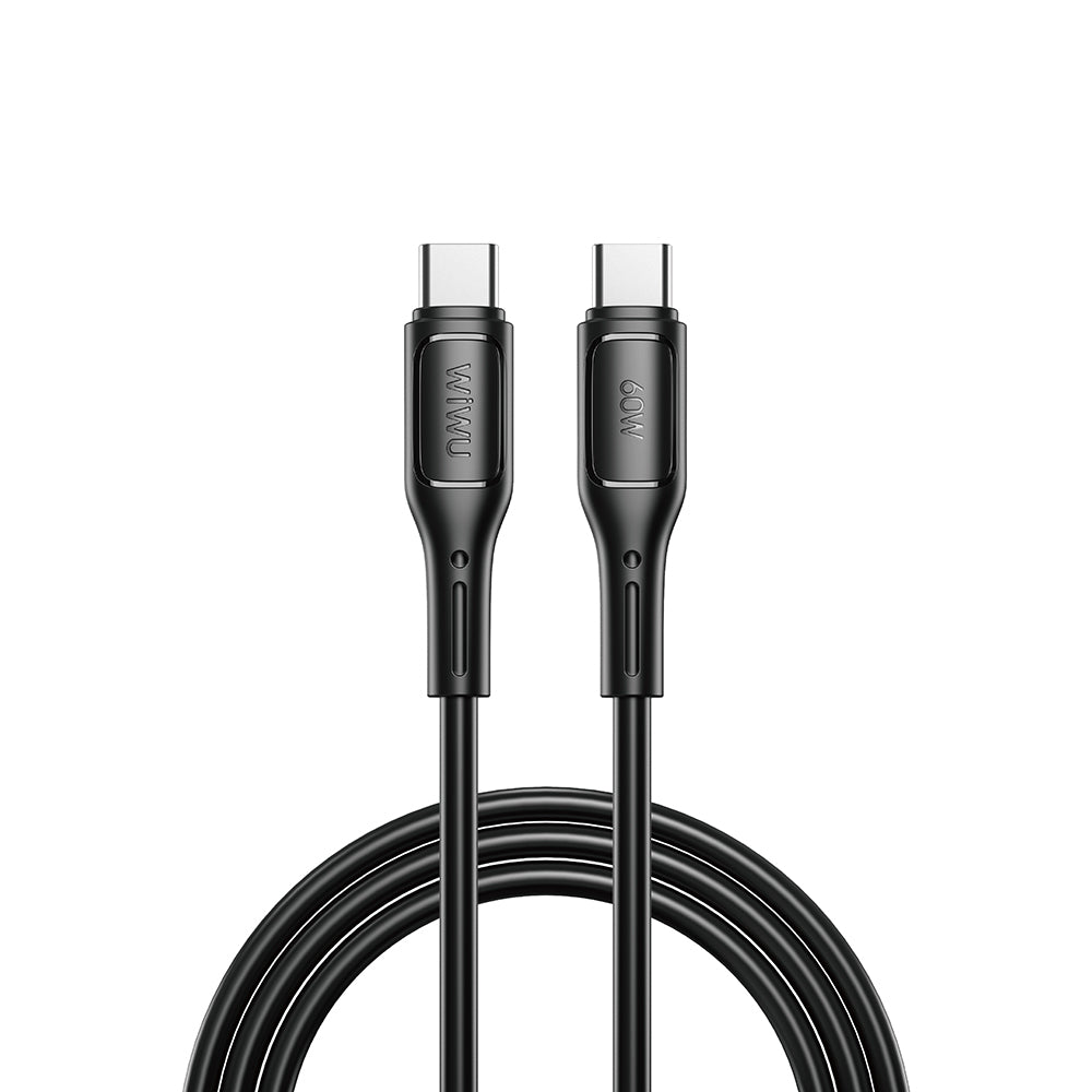 Wiwu Wi-C043E Starlink Serisi Type-C to Type-C Hızlı Şarj Özellikli Data ve Şarj Kablosu 60W 1M