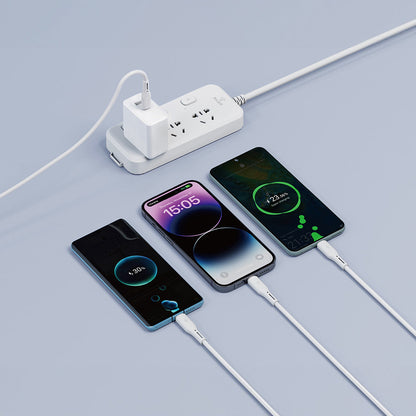 Wiwu Wi-C046E Starlink Serisi 3in1 USB-C to Lightning – Type-C – Micro Şarj ve Data Kablosu 60W 1.2M