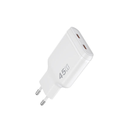 Wiwu Wi-G034 Essen Slim Serisi GaN Tech PD Hızlı Şarj Özellikli Şarj Başlığı 45W