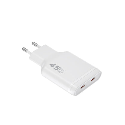 Wiwu Wi-G034 Essen Slim Serisi GaN Tech PD Hızlı Şarj Özellikli Şarj Başlığı 45W