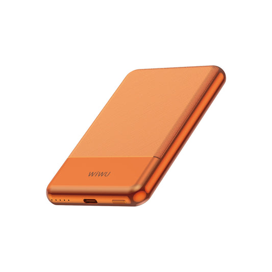 Wiwu Wi-P088 LED Işık Göstergeli PD 20W Kablosuz Powerbank 5000mAh 15W