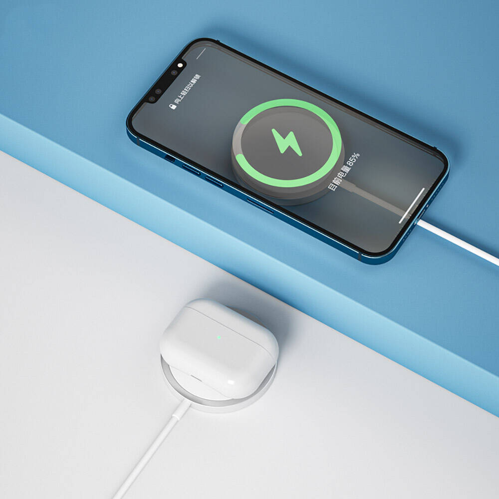 Wiwu Wi-W009 Interstellar 15W Hızlı Şarj Özellikli M-safe PD Wireless Şarj Aleti