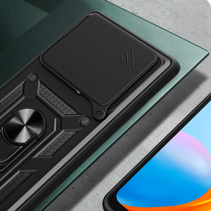 Xiaomi 14T Case with Magnetic Stand Camera Protection Zore Sürgülü Vega Cover