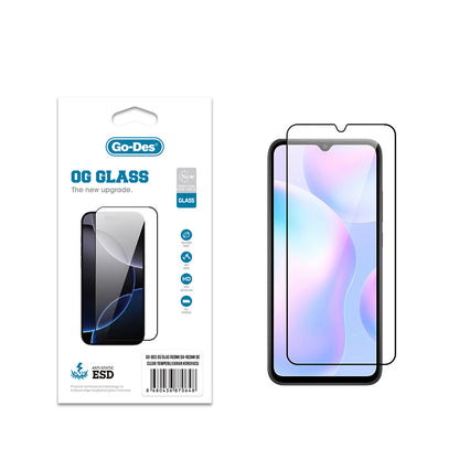Xiaomi Redmi 9C Go Des OG Glass Antistatik Temperli Cam Ekran Koruyucu - Görsel 2